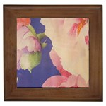Fabric Textile Abstract Pattern Framed Tiles