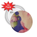 Fabric Textile Abstract Pattern 2.25  Buttons (10 pack) 