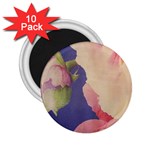Fabric Textile Abstract Pattern 2.25  Magnets (10 pack) 