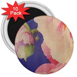 Fabric Textile Abstract Pattern 3  Magnets (10 pack) 