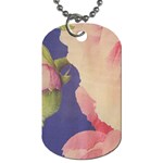 Fabric Textile Abstract Pattern Dog Tag (One Side)