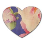 Fabric Textile Abstract Pattern Heart Mousepads
