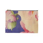 Fabric Textile Abstract Pattern Cosmetic Bag (Large) 