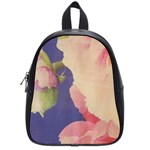 Fabric Textile Abstract Pattern School Bag (Small)
