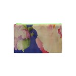 Fabric Textile Abstract Pattern Cosmetic Bag (XS)