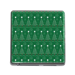 Christmas Tree Holiday Star Memory Card Reader (square) by Celenk