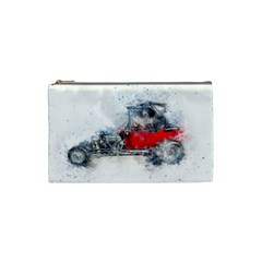 Car Old Car Art Abstract Cosmetic Bag (small)  by Celenk