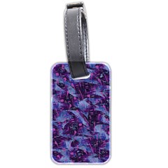 Techno Grunge Punk Luggage Tags (two Sides)
