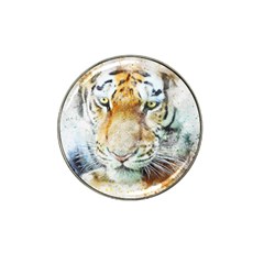 Tiger Animal Art Abstract Hat Clip Ball Marker (10 Pack) by Celenk