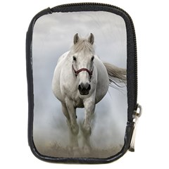 Horse Mammal White Horse Animal Compact Camera Cases by Celenk