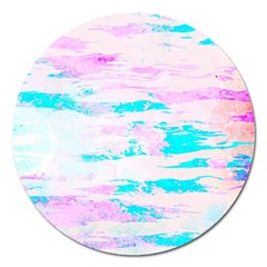 Background Art Abstract Watercolor Magnet 5  (round) by Celenk