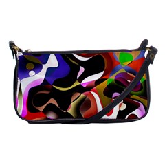 Abstract Background Design Art Shoulder Clutch Bags by Celenk