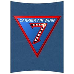 Carrier Air Wing Seven  Back Support Cushion by Bigfootshirtshop
