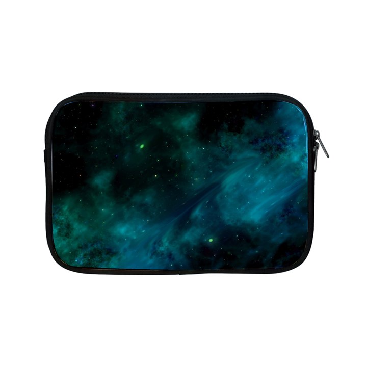 Green Space All Universe Cosmos Galaxy Apple iPad Mini Zipper Cases