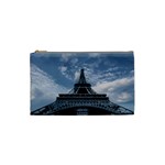 Eiffel Tower France Landmark Cosmetic Bag (Small)  Front