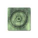 Rune Geometry Sacred Mystic Square Magnet