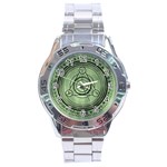 Rune Geometry Sacred Mystic Stainless Steel Analogue Watch