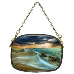 Beach Shore Sand Coast Nature Sea Chain Purses (two Sides)  by Celenk