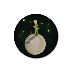 The Little Prince Rubber Coaster (round)  by Valentinaart