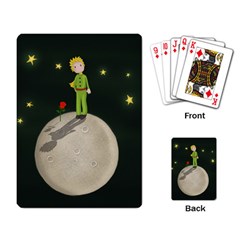 The Little Prince Playing Card by Valentinaart