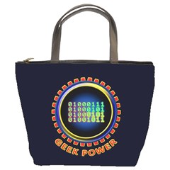 Geek Power Bucket Bags by linceazul