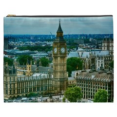 London England City Landmark Cosmetic Bag (xxxl)  by Celenk