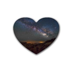 Fairyland Canyon Utah Park Heart Coaster (4 Pack)  by Celenk