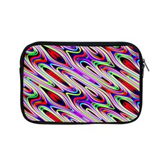 Multi Color Wave Abstract Pattern Apple Ipad Mini Zipper Cases by Celenk