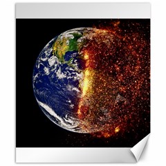 Climate Change Global Warming Canvas 8  X 10  by Celenk