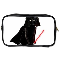 Darth Vader Cat Toiletries Bags 2-side by Valentinaart