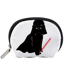 Darth Vader Cat Accessory Pouches (small)  by Valentinaart