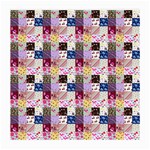 Quilt Of My Patterns Small Medium Glasses Cloth (2-Side) Front