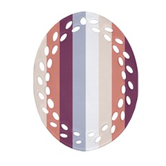 Grape Tapestry Ornament (oval Filigree) by snowwhitegirl