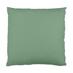 Mossy Green Standard Cushion Case (one Side) by snowwhitegirl