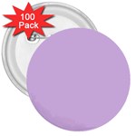 Lilac Morning 3  Buttons (100 pack) 
