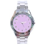 Lilac Morning Stainless Steel Analogue Watch