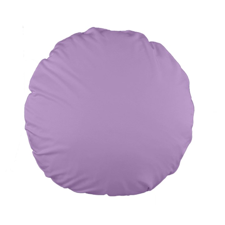 Lilac Morning Standard 15  Premium Round Cushions
