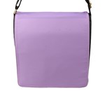 Lilac Morning Flap Messenger Bag (L) 
