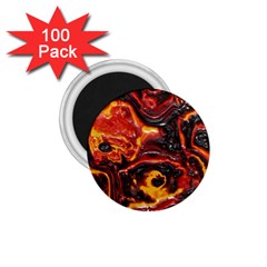 Lava Active Volcano Nature 1 75  Magnets (100 Pack)  by Alisyart