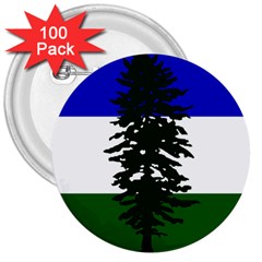 Flag Of Cascadia 3  Buttons (100 Pack)  by abbeyz71