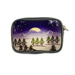Background Christmas Snow Figure Coin Purse Back