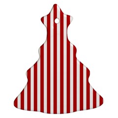 Red Stripes Ornament (christmas Tree)  by jumpercat