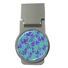 Electric Palm Tree Money Clips (round)  by jumpercat