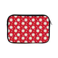 Daisy Dots Red Apple Ipad Mini Zipper Cases by snowwhitegirl