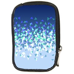 Blue Disintegrate Compact Camera Cases by jumpercat