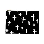 White Cross Cosmetic Bag (Large) 