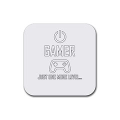 Gamer Rubber Coaster (square)  by Valentinaart