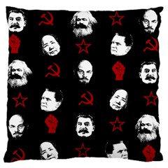 Communist Leaders Standard Flano Cushion Case (one Side) by Valentinaart