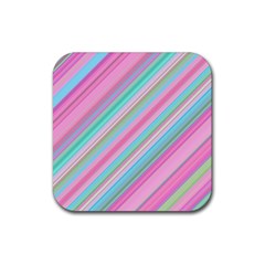Background Texture Pattern Rubber Coaster (square)  by Nexatart