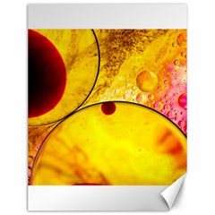 Abstract Water Oil Macro Canvas 12  X 16   by Nexatart